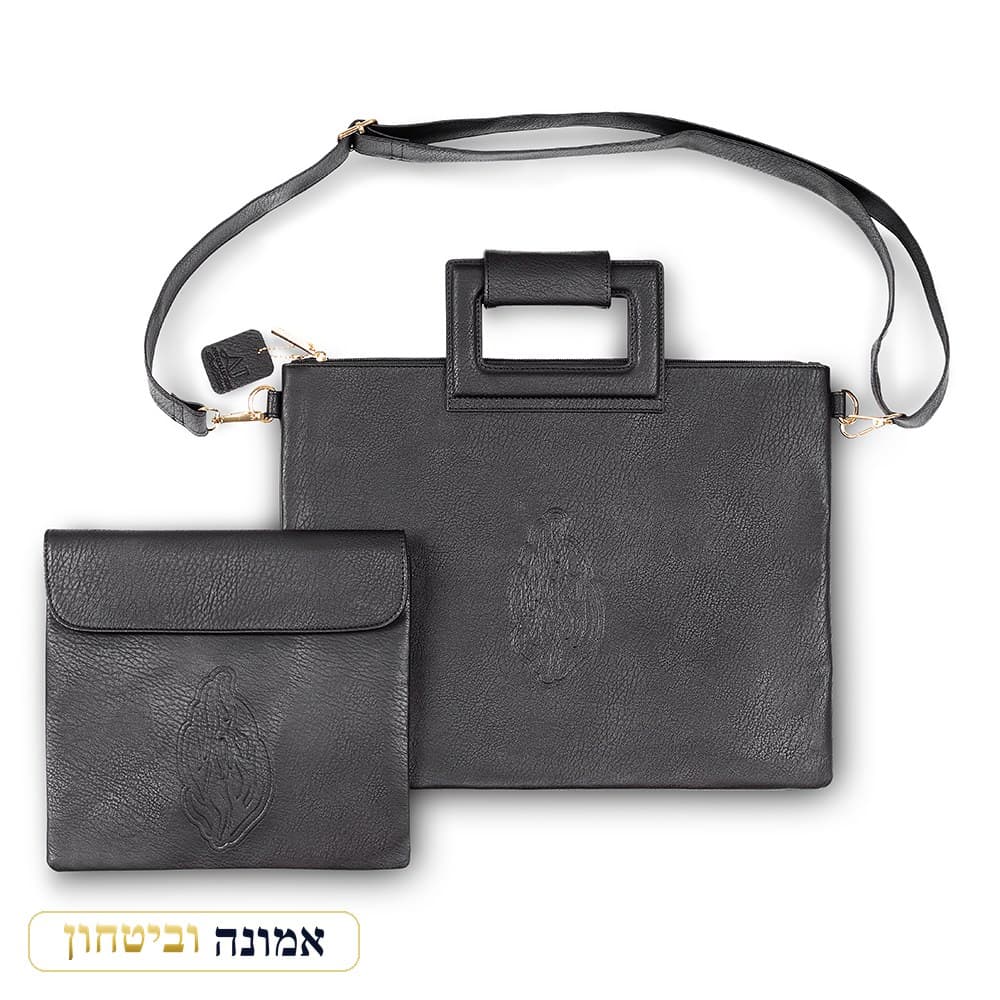 תיק טלית ותפילין דמוי עור "האש שלי" 31X38 ס"מ — מבט ראשי